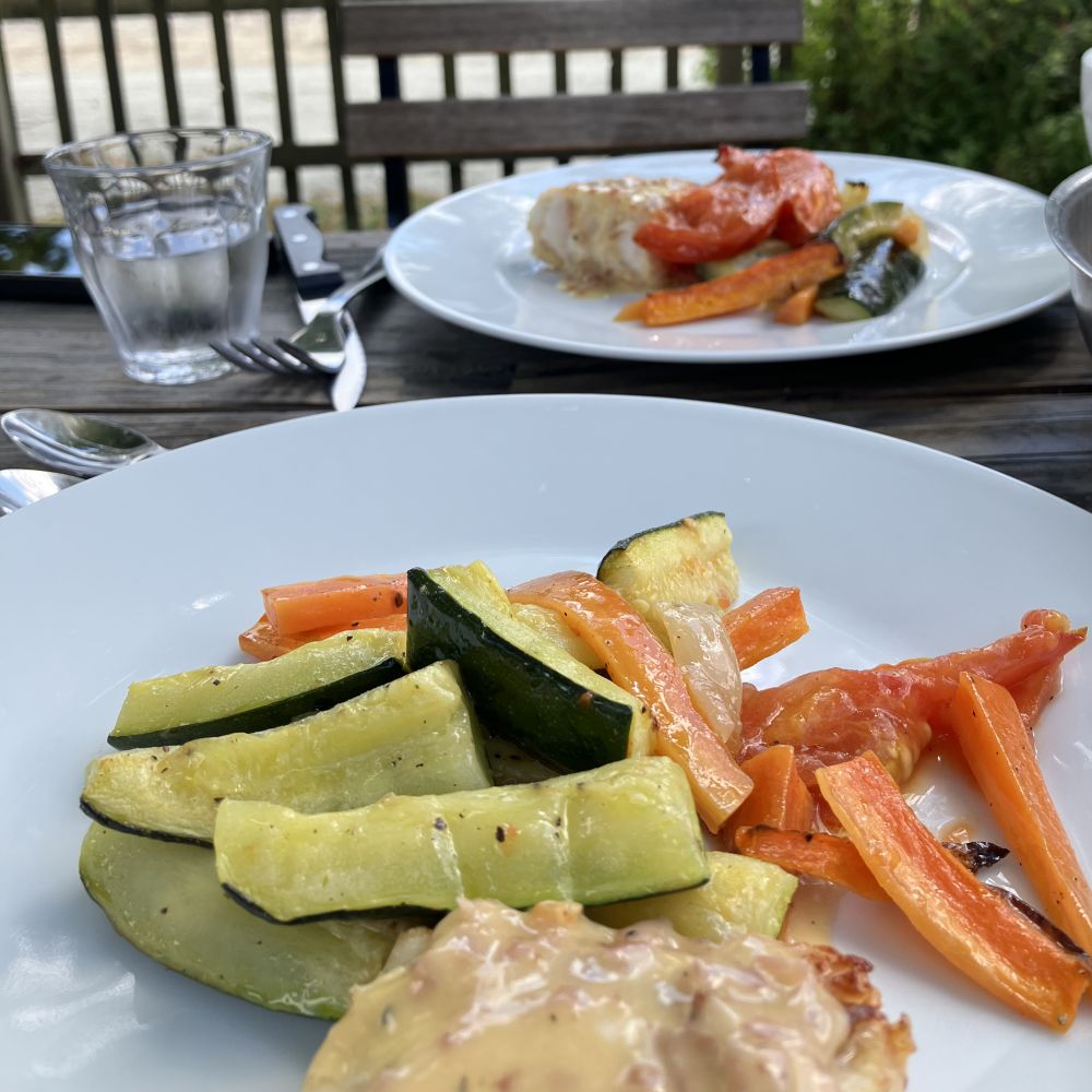 Poisson de Loire au beurre blanc, chaque samedi midi au gîte l'Ecluse de la Tindière.