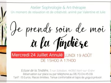 🧘🌿PROCHAINE DATE : LUNDI 19 AOÛT 2024🌿🧘‍♀️

Parce que La Tindière c'est l'endroit idéal pour prendre un peu de bon temps et se ressourcer, nous...